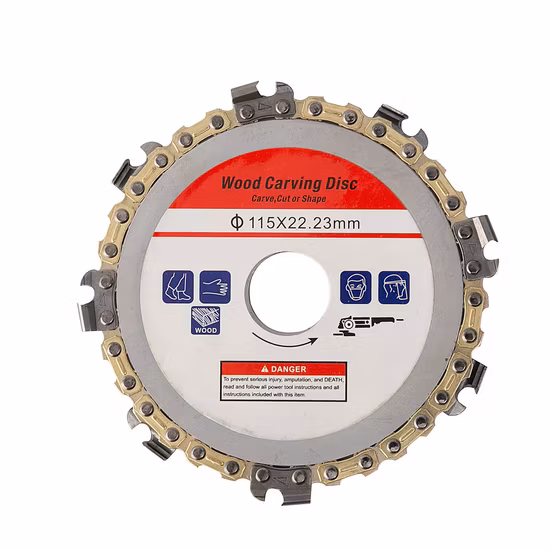Wood Cutting Disc for Angle Grinder 6 Teeth Circular Saw Blade Wood Carving Hardwood Abrasive Tool Hard Alloy Wood Cutting Disk